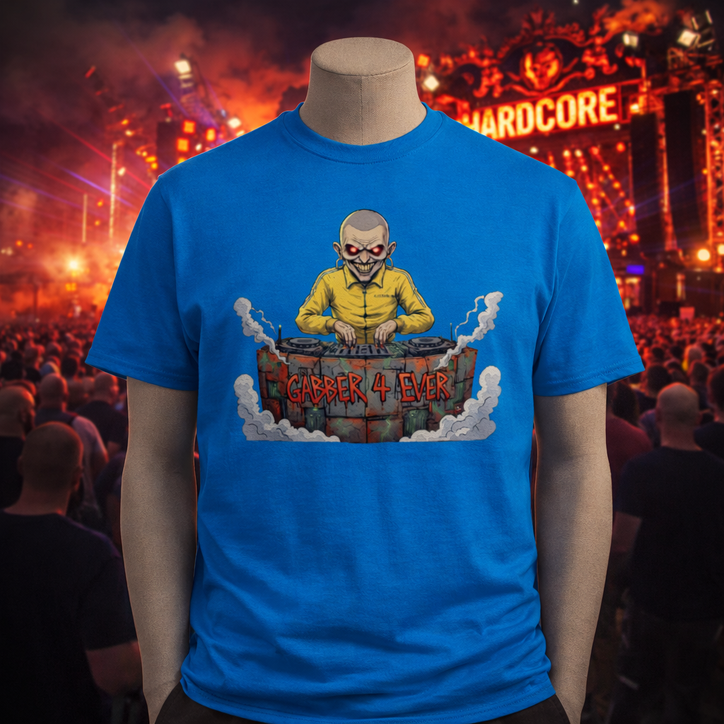 Gabber 4 Ever Heavyweight Unisex T-Shirt