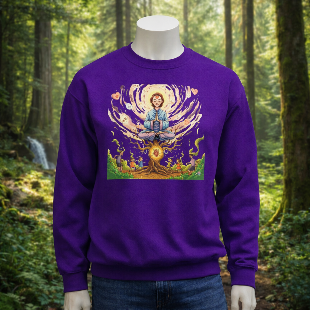 Spirit Bloom Heavy Blend Unisex Sweatshirt