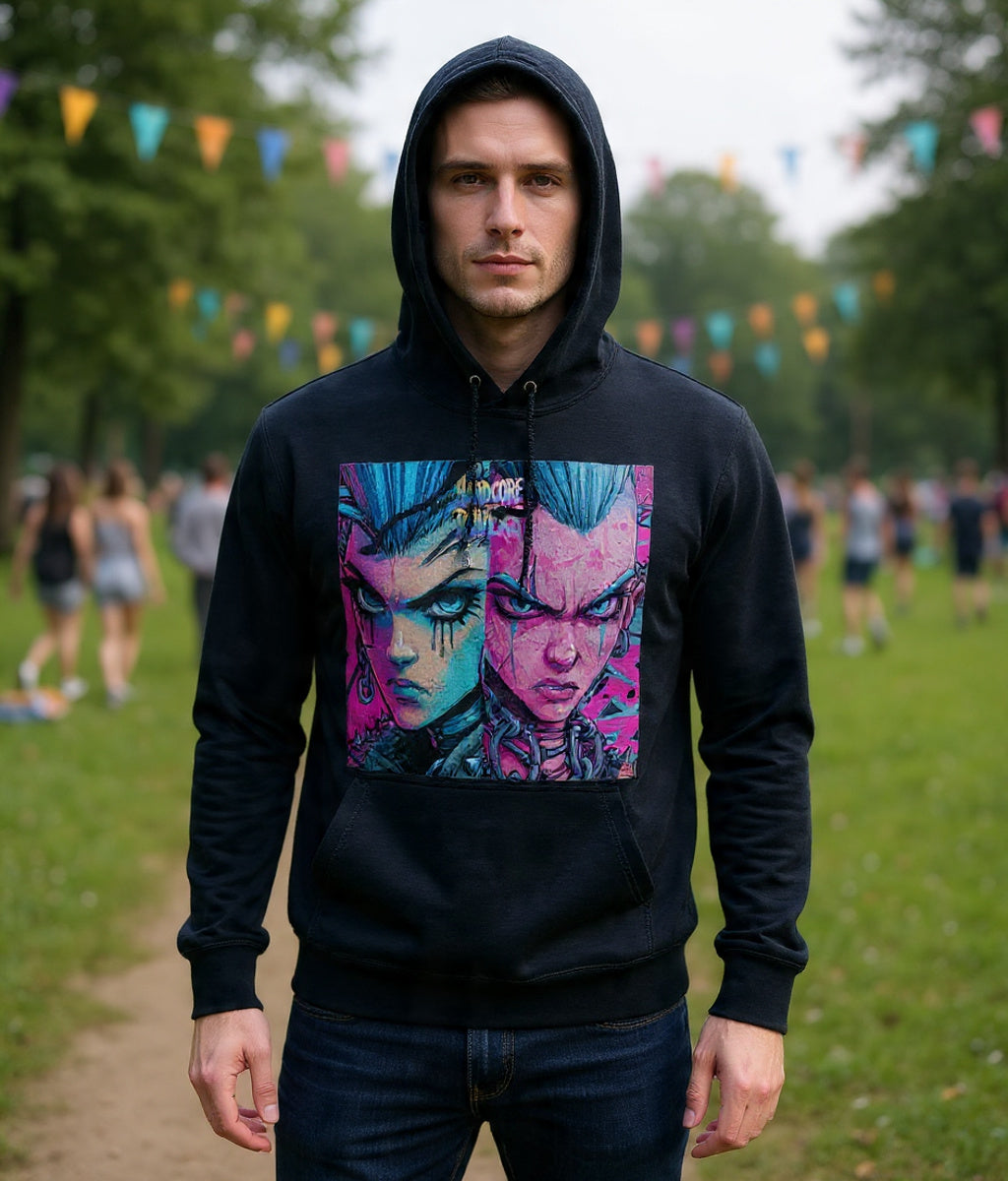 Hardcore Ravers Hoodie – Voor de echte liefhebbers 🔥