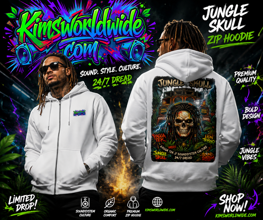 JungleSkull Vest – Voor de echte Jungle & RaggaTek liefhebber
