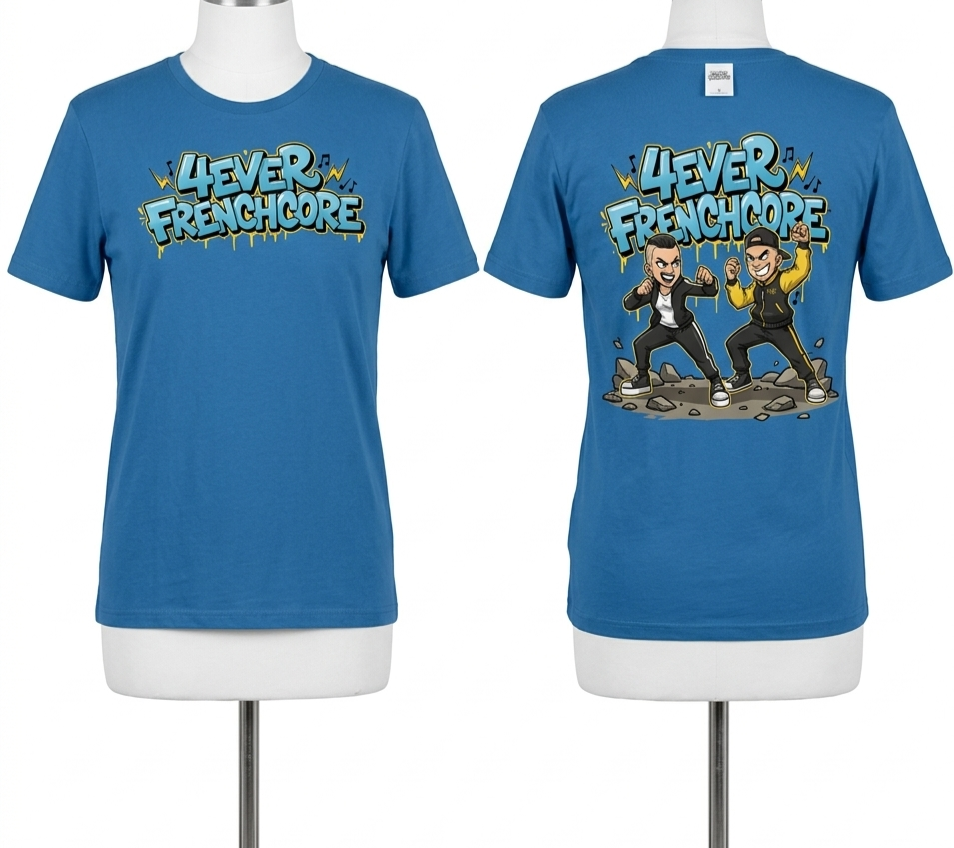 4Ever Frenchcore Gabber Rave T-Shirt