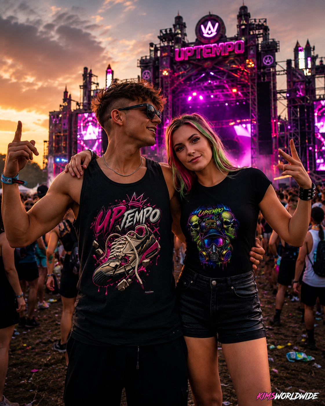 Uptempo Tank Top | Hardcore, Gabber & Rave